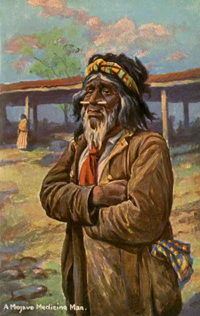 Hombre medicina Mohave de Charles Marion Russell