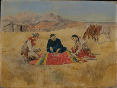 El juego de póquer de Charles Marion Russell