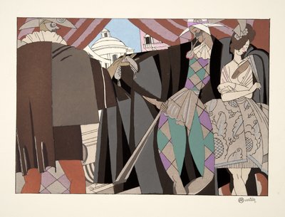 Comedie Italienne, de Deportes y Diversiones, pub. 1914 de Charles Martin