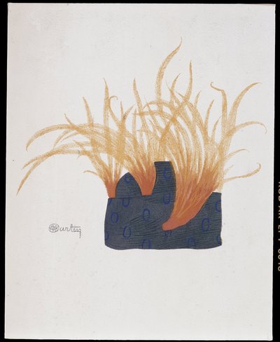 Sombrero emplumado - "La Moda en 1912" por Marcelle Demay, ilustración de Charles Martin (1884-1934) de Charles Martin