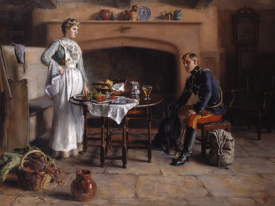 Hogar, dulce hogar, c.1890 de Charles Martin Hodges