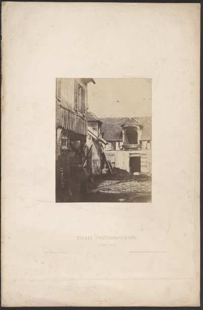 [Cour de ferme] / [Patio de una granja] de Charles Marville