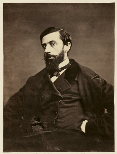 Retrato de Charles-Théodule Devéria de Charles Marville