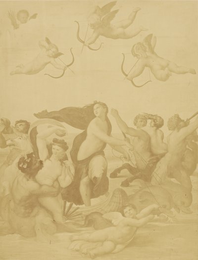 [Reproducción de Galatea por Raphaël] de Charles Marville