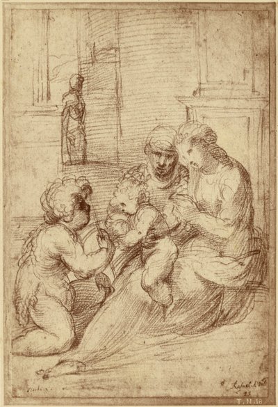[Reproducción de un dibujo de Raphaël] de Charles Marville