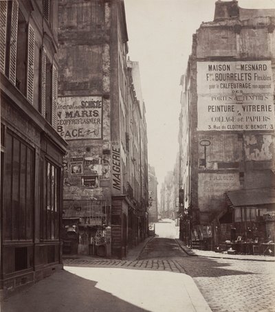 Rue Saint-Jacques,1864-antes de febrero de 1867 (foto) de Charles Marville