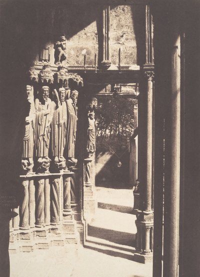[Portal Sur, Catedral de Chartres], 1854 de Charles Marville