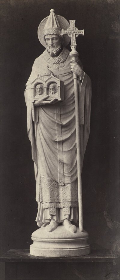 Estatua del Louvre de Charles Marville