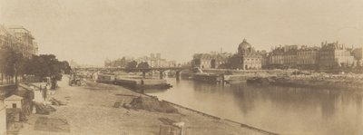 El Sena desde el Puente del Carrusel Mirando hacia Notre Dame de Charles Marville
