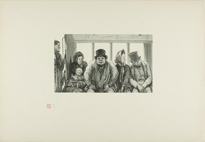 Interior de un autobús de Charles Maurand