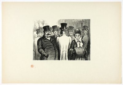 Boulevard des Italiens, de Tirage Unique de Trente-Six Bois de Charles Maurand
