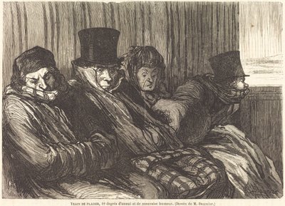 Tren de Placer de Charles Maurand after Honoré Daumier