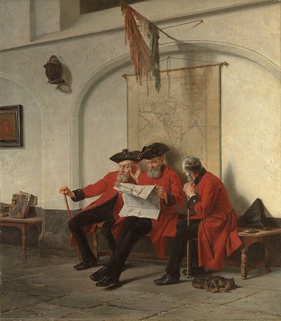 Noticias del Frente, 1880 de Charles Meer Webb