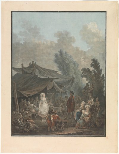 Cuatro escenas de la vida del pueblo
Boda en el pueblo
Noce de Village
Cuatro escenas de género de la vida del pueblo (título de la serie) de Charles Melchior Descourtis