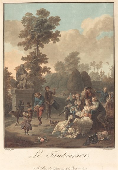 Le Tambourin de Charles Melchior Descourtis
