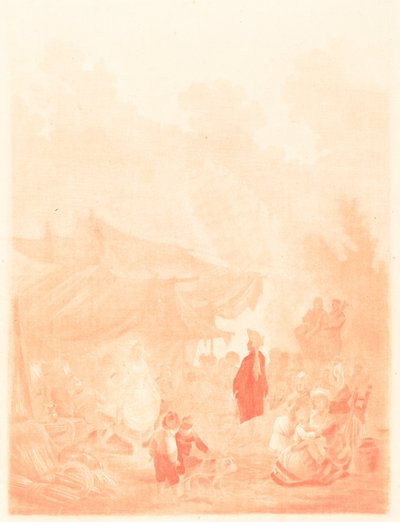 Boda de aldea, 1785 de Charles Melchior Descourtis