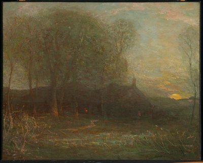 La luna de la cosecha de Charles Melville Dewey
