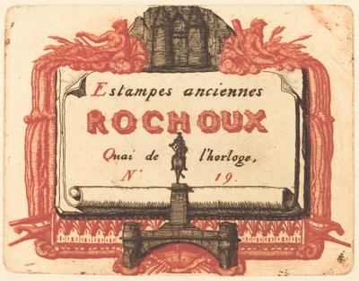 Dirección de Rochoux, Marchante de estampas de Charles Meryon