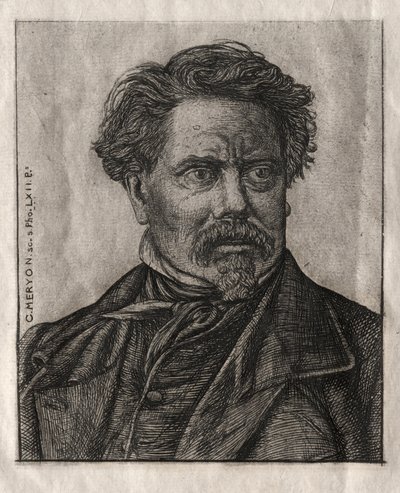 Benjamin Fillon, hombre de letras, 1862 de Charles Meryon