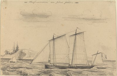 Chasse-marée al más cerca de Charles Meryon