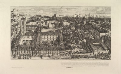 Colegio Henri IV o Liceo Napoleón de Charles Meryon