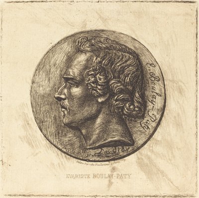 Evariste Boulay-Paty; Un poeta (De un bronce de David d