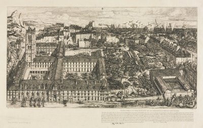 Colegio Enrique IV, 1863-1864 de Charles Meryon