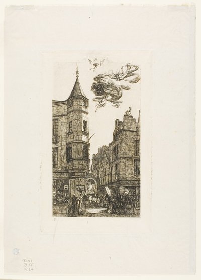 Casa con torrecilla, nº 22, rue de l