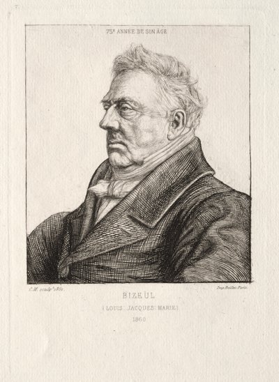 L. J. Marie Bizeul, un Arqueólogo Bretón de Charles Meryon
