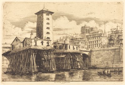 La Bomba de Notre-Dame, París de Charles Meryon