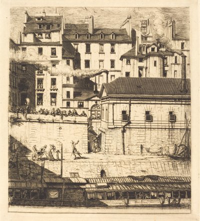 La morgue, París de Charles Meryon