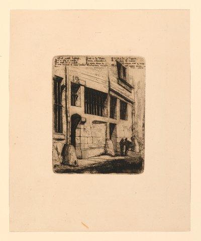 La calle de los malos muchachos de Charles Meryon