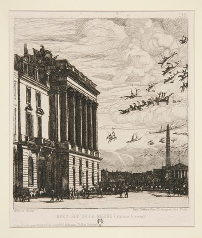 Le Ministre de la Marine (Ministerio de Marina) de Charles Meryon