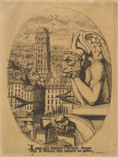 Le stryge de Charles Meryon