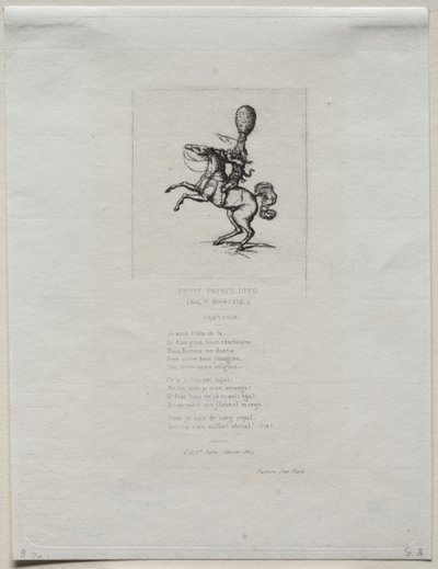 Pequeño Príncipe Dito de Charles Meryon