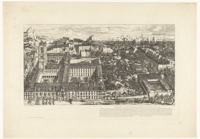 Liceo Enrique IV de París Collège Henri IV o Lycée Napoléon (título sobre el objeto) de Charles Meryon