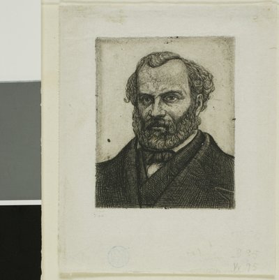 Retrato de Armand Guéraud de Nantes, impresor y hombre de letras de Charles Meryon