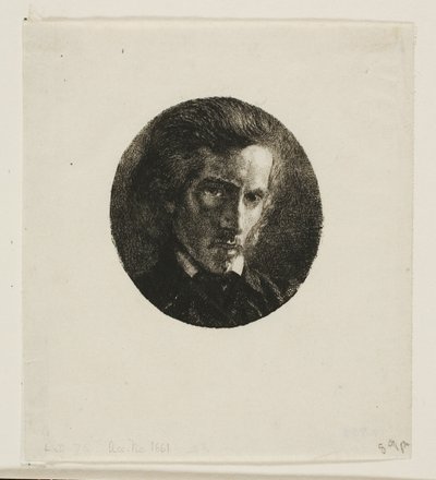 Retrato de Edmond de Courtives de Charles Meryon