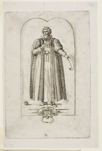 Retrato de François Viète de Charles Meryon