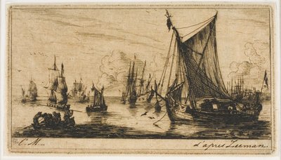 Pescadores del mar del sur de Charles Meryon