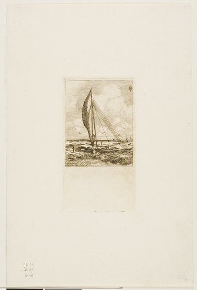 Proa de navegación rápida, Archipiélago Mulgrave, Oceanía de Charles Meryon