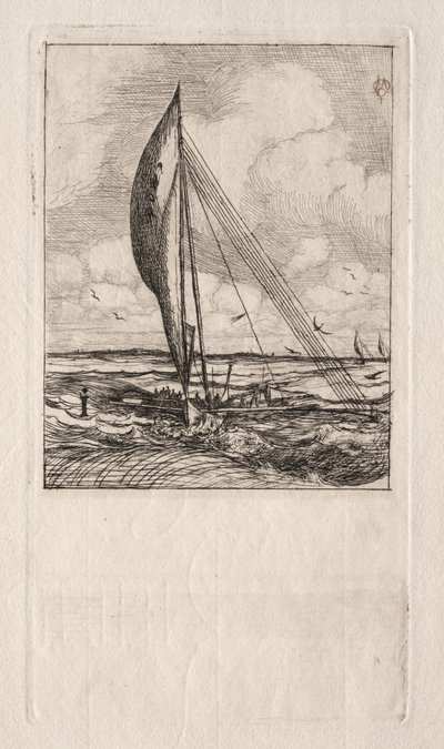 Proa de Navegación Rápida, Archipiélago de Mulgrave, Oceanía de Charles Meryon