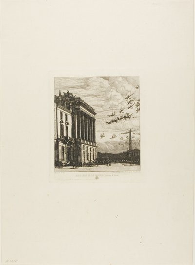 El Almirantazgo, París de Charles Meryon