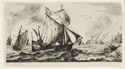 La galiota de Jean de Vyl de Róterdam de Charles Meryon