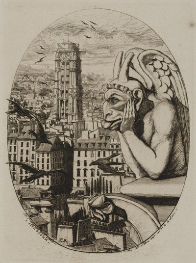 La gárgola de Charles Meryon