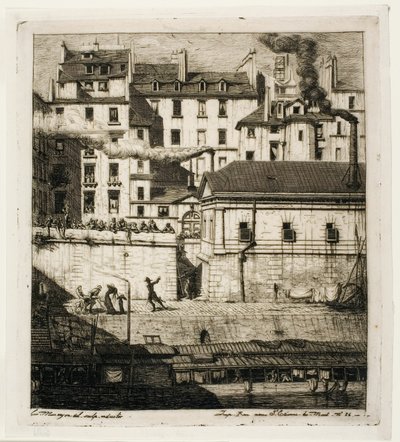 La morgue, París de Charles Meryon