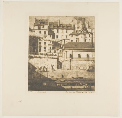 El Mortuorio, París de Charles Meryon