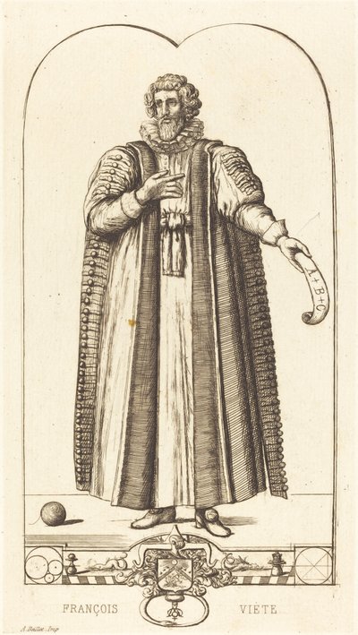 François Viète de Charles Meryon after Jean Rabel