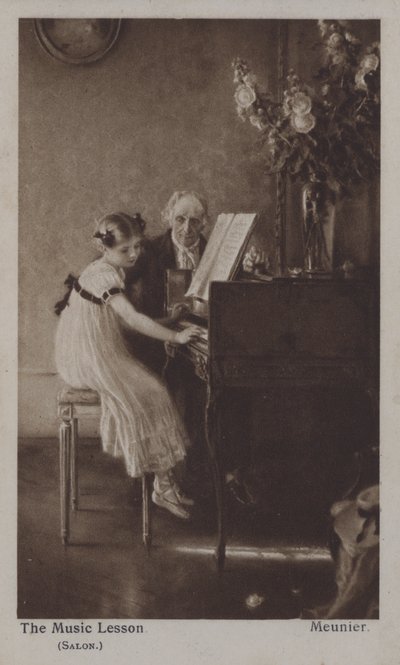 La lección de música de Charles Meunier