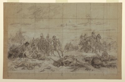 Estudio para "Napoleón en Eylau" de Charles Meynier